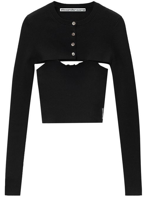 twin-set corto con cardigan Alexander Wang | 1KC3241060001